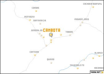 map of Cambota