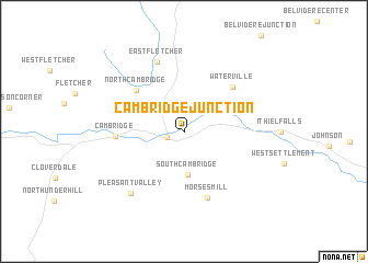 map of Cambridge Junction