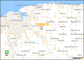 map of Cambute