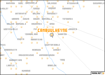 map of Cambuul Weyne