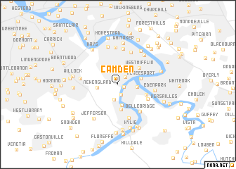 map of Camden