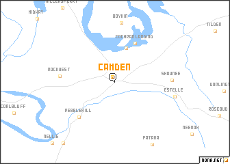 map of Camden