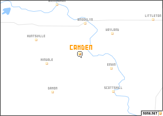 map of Camden