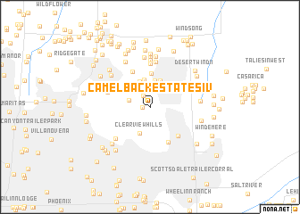 map of Camelback Estates IV