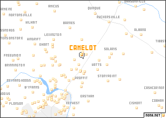 map of Camelot