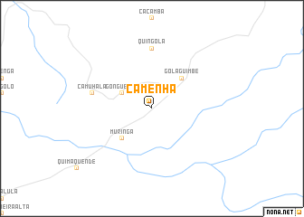 map of Camenha