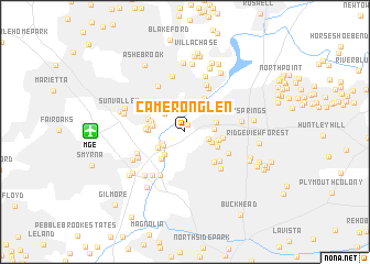 map of Cameron Glen