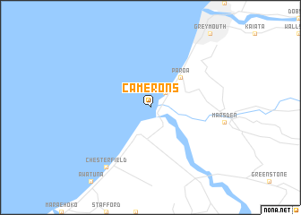 map of Camerons
