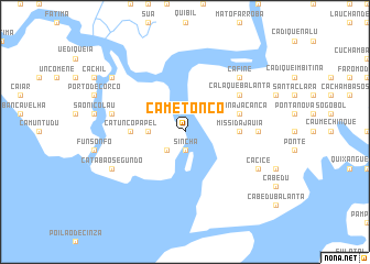 map of Cametonco