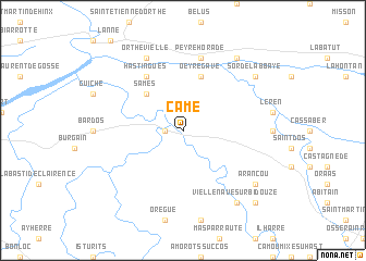 map of Came