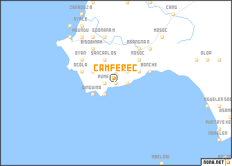 map of Camferec