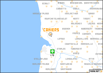 map of Camiers