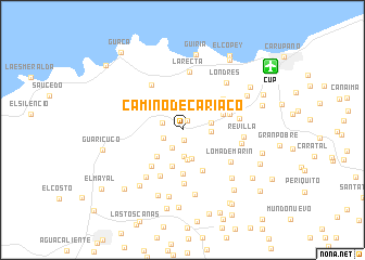 map of Camino de Cariaco