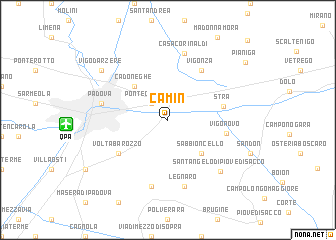 map of Camin