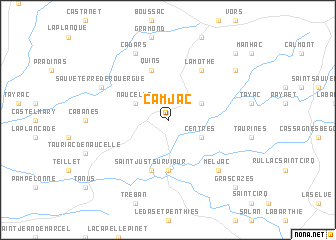 map of Camjac