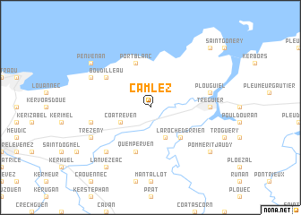 map of Camlez