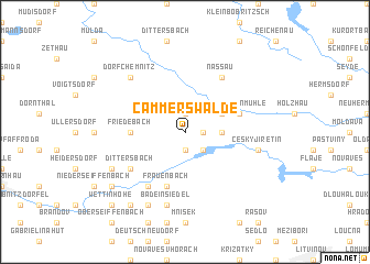 map of Cämmerswalde