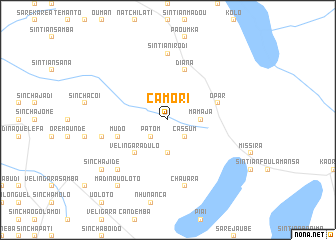 map of Cãmori