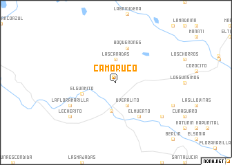 map of Camoruco