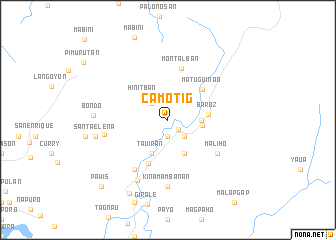 map of Camotig