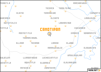 map of Camotipan