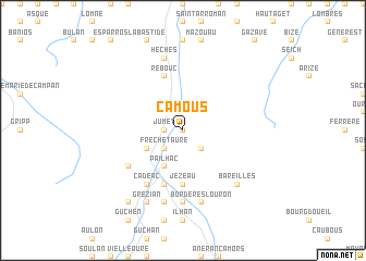 map of Camous