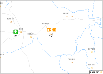 map of Camo