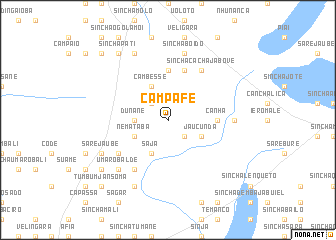 map of Campafè