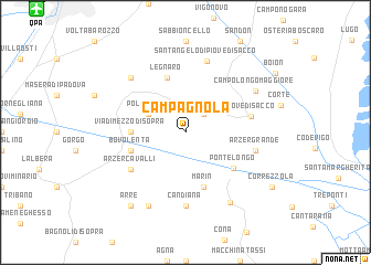 map of Campagnola