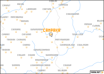 map of Campaka