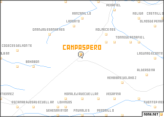 map of Campaspero