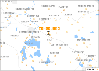 map of Camp Avoda