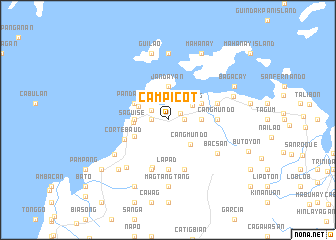 map of Campicot