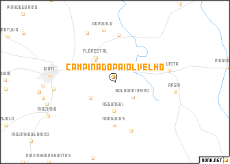 map of Campina do Paiol Velho