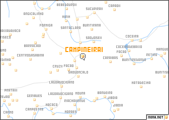 map of Campineira I