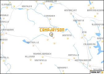 map of Camp Jayson