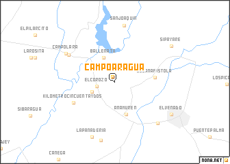 map of Campo Aragua