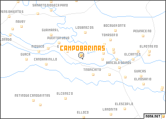 map of Campo Barinas