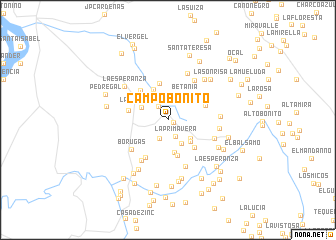 map of Campo Bonito