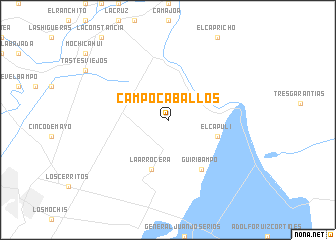 map of Campo Caballos