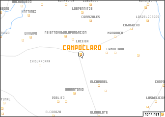 map of Campo Claro