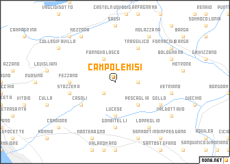 map of Campolemisi