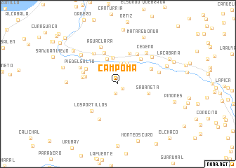 map of Campoma