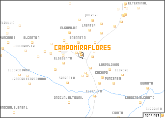 map of Campo Miraflores