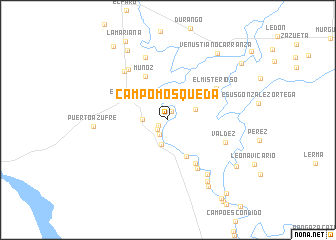 map of Campo Mosqueda