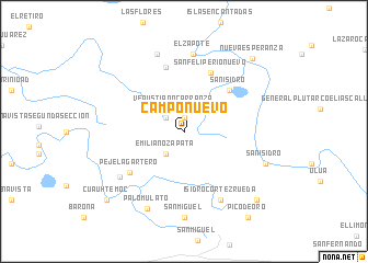 map of Campo Nuevo