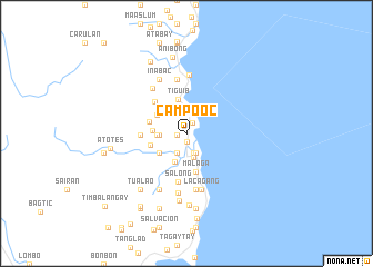 map of Campooc