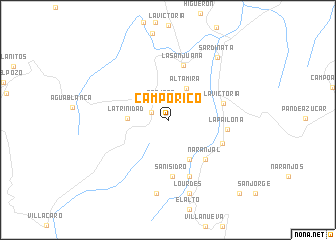 map of Campo Rico