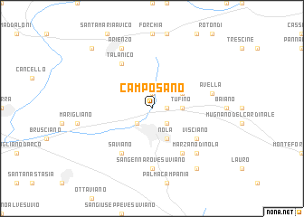 map of Camposano