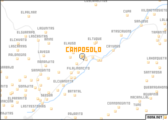 map of Campo Solo